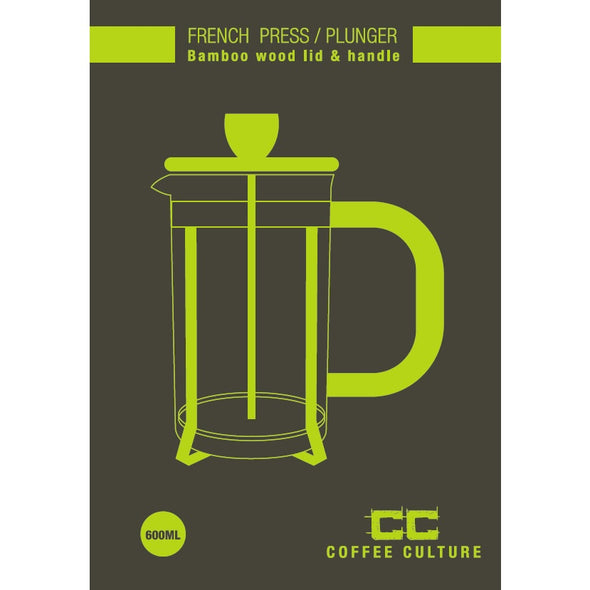 Coffee Culture French Press / Plunger <br>Rose Gold <br>600ml  |  5 cup