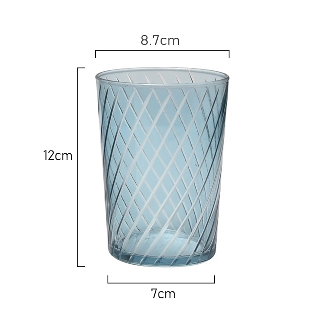 Classica Art Craft Palermo Hi Ball Glass Set Of 4 Mixed colours 510ml