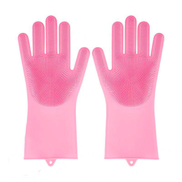 Brampton Drive Dish Washing Gloves <br>Perfect for Kitchen & Bathroom Cleaning <br>Pink