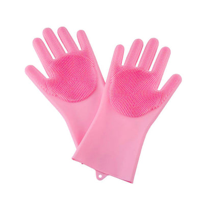 Brampton Drive Dish Washing Gloves <br>Perfect for Kitchen & Bathroom Cleaning <br>Pink