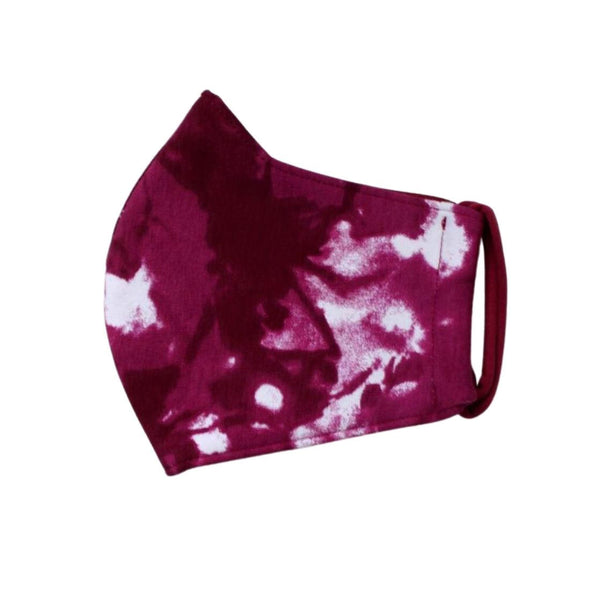 ADULT Washable Face Masks <br>3 layer Antimicrobial cloth fabric <br>Purple Tie Dye