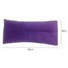 Measurements of Purple corduroy Relieve Silicone Heat Pack made with silica beads