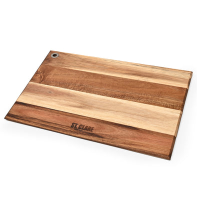St Clare Rectangular Slim Board made from Natural Acacia End Grain