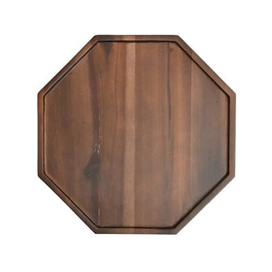 St Clare 25cm Acacia Octagonal Serving Tray