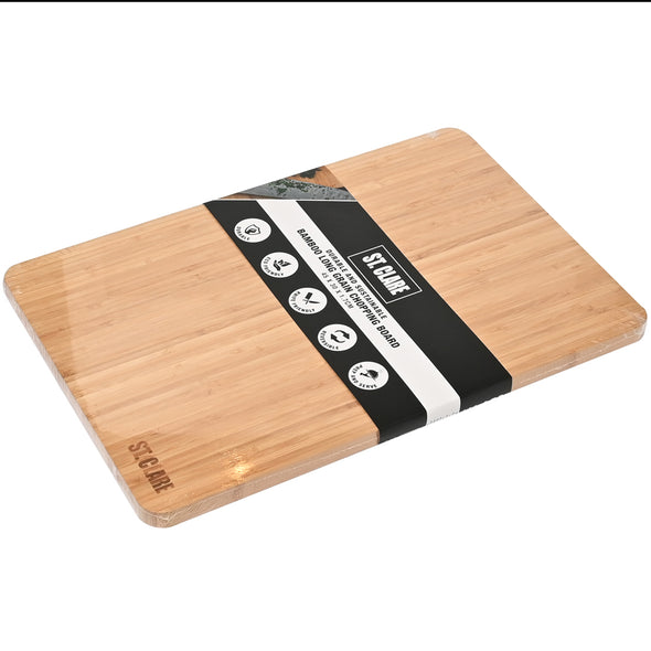 St Clare Rectangular Chopping Board <br>Bamboo Long Grain <br>Dimensions - 45 x 30 x 1.7cm