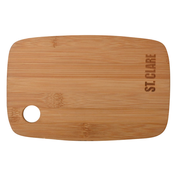 St Clare Rectangular small Chopping Board from 3 Piece Set made from Natural Bamboo Long Grain