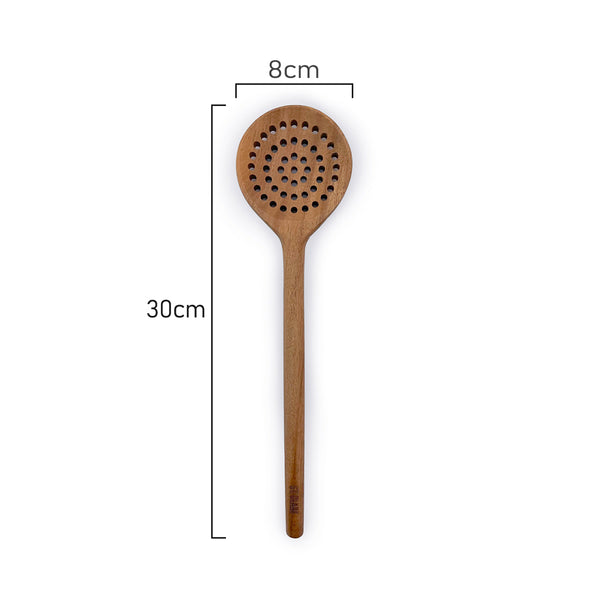 Measurements of St. Clare eco friendly Skimmer made from Sustainably framed Solid Acacia Wood