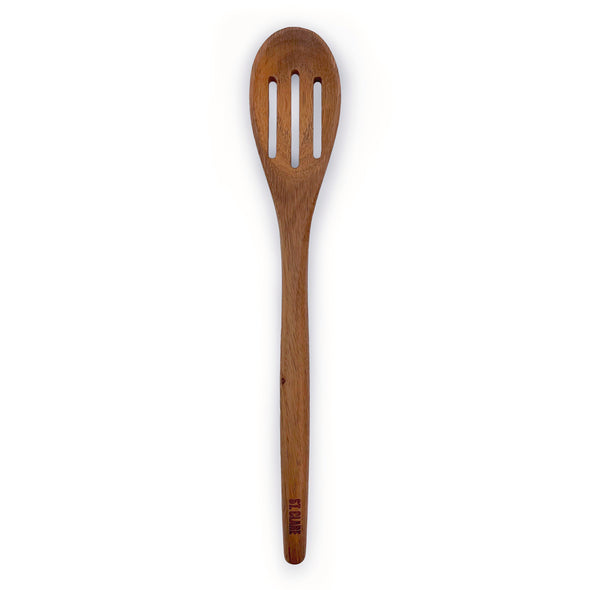 St. Clare eco friendly Slotted Spoon made from Sustainably framed Solid Acacia Wood