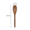 Measurments of St. Clare eco friendly Spaghetti Spoon made from Sustainably framed Solid Acacia Wood