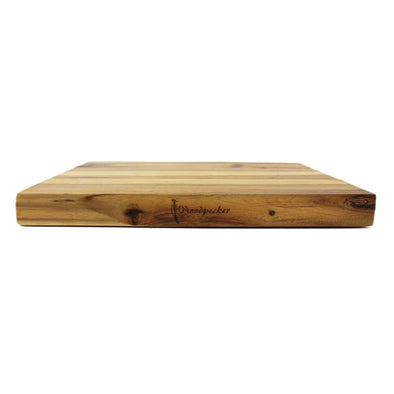Woodpecker rectangular Chopping Board made from acacia wood