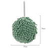 Measurements of Mint POM POM Multi Purpose Cleaning Cloth/hand towel made from microfiber Chenille