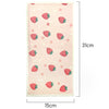 Measurements of Extra large Biodegradable Swedish Dish Cloth with strawberry pattern
